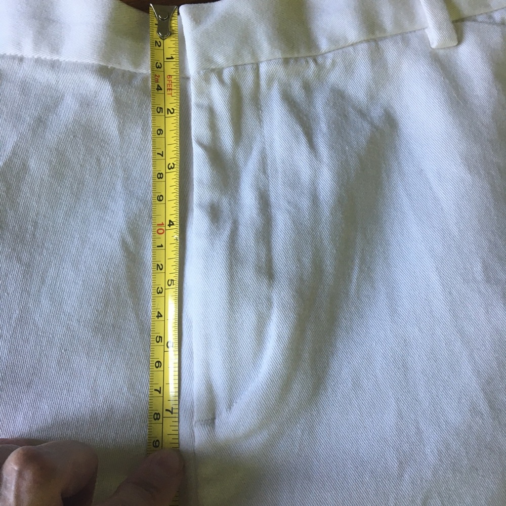 NWT SZ16 WHITE DOCKERS COTTON-STAIN DEFENDER SHORT - Picture 15 of 15